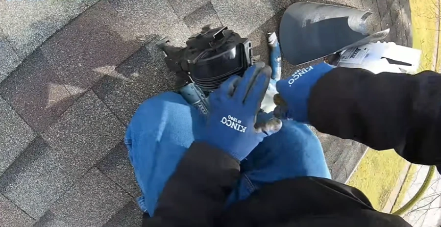 Roof leak repair in Florence SC — licensed local roofers fixing storm damage